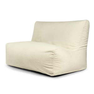 Krémový sedací vak z textílie buklé Sofa Seat Lounge – SLOWDOWN vyobraziť