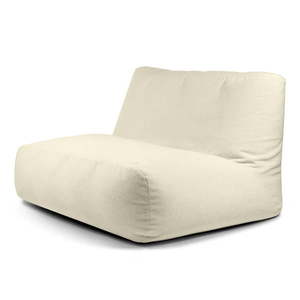 Krémový sedací vak z textílie buklé Sofa Tube – SLOWDOWN vyobraziť