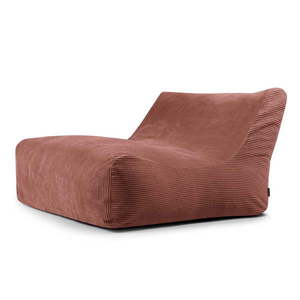 Menčestrový sedací vak v tehlovej farbe Sofa Lounge – SLOWDOWN vyobraziť