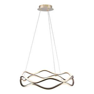 LED závesné svietidlo v mosadznej farbe ø 50 cm Vave – Candellux Lighting vyobraziť