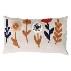 Ľanový dekoračný vankúš 25x43 cm Orkide – Mioli Decor vyobraziť