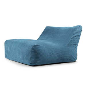 Modrý menčestrový sedací vak Sofa Lounge – SLOWDOWN vyobraziť