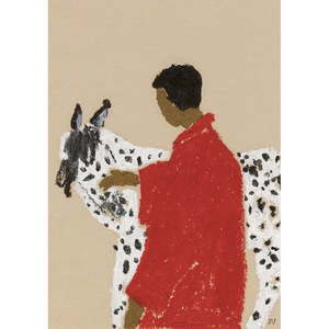 Plagát 30x40 cm Spotted Horse – Isabelle Vandeplassche – The Poster Club vyobraziť