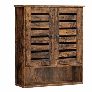 Závesná Kúpeľňová Skrinka Foggia Rustic Brown vyobraziť