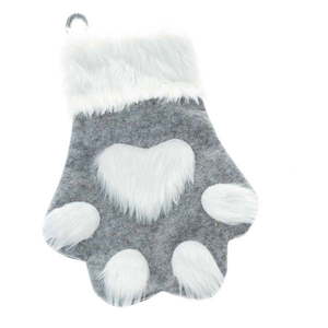 Látková vianočná pančucha 40 cm Paw – Dakls vyobraziť