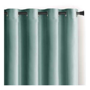 Svetlozelený zamatový dimout záves 140x270 cm Eyelets – Restilo vyobraziť