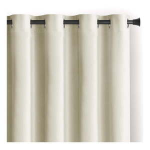 Krémovobiely zamatový dimout záves 140x270 cm Eyelets – Restilo vyobraziť