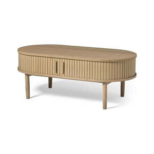Konferenčný stolík v dekore duba v prírodnej farbe 60x120 cm Meta – Unique Furniture vyobraziť