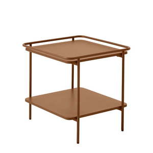 Kovový odkladací stolík 45x45 cm Yuba – Unique Furniture vyobraziť