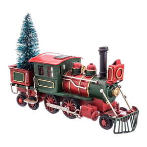 Kovová vianočná figúrka (výška 13 cm) Train – Casa Selección vyobraziť