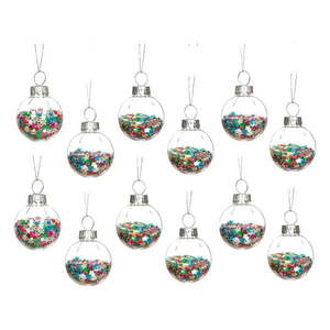 Sklenené vianočné gule v súprave 12 ks ø 3 cm Disco Stars Mini – Sass & Belle vyobraziť