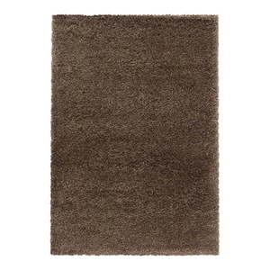 Tmavohnedý koberec 60x110 cm Fluffy – Ayyildiz Carpets vyobraziť