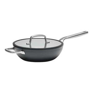 Wok panvica s pokrievkou/s keramickým povrchom ø 28 cm Meda 3.0 – FABINI vyobraziť