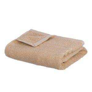 Béžový froté bavlnený uterák 50x100 cm Simple – Casa Selección vyobraziť