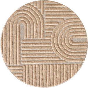 Svetloružový okrúhly koberec ø 120 cm Art 1121 – Ayyildiz Carpets vyobraziť