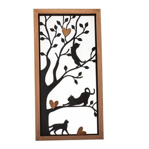 Kovová nástenná dekorácia 31x61 cm – Dakls vyobraziť