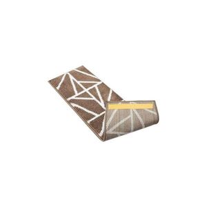 Hnedé nášľapy na schody v súprave 13 ks 22x73 cm Striped – Mila Home vyobraziť