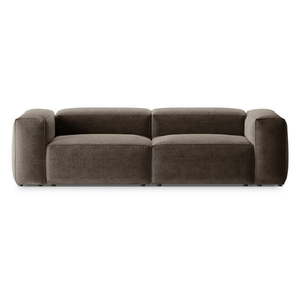 Hnedá pohovka 264 cm Bergamo – Cosmopolitan Design vyobraziť