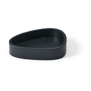 Čierny dekoratívny drevený úložný box 14x12, 5x3 cm Curve S – LIND DNA vyobraziť