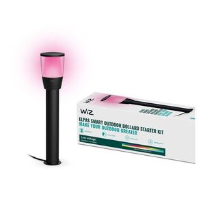 LED smart vonkajšie svietidlo 5 W Bollard Starter Kit – WiZ vyobraziť