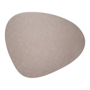 Sivobéžová koža 92x108 cm Curve XXXL Bull – LIND DNA vyobraziť