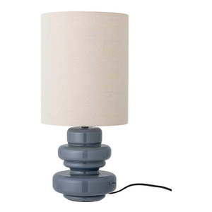 Modrá stolová lampa s textilným tienidlom (výška 51 cm) Fabiola – Bloomingville vyobraziť