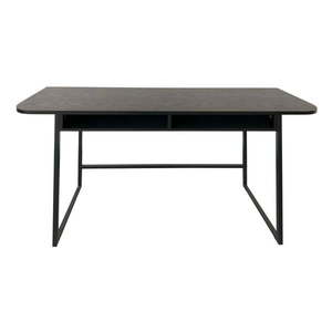 Čierny konzolový stolík v dekore jaseňa 40x140 cm Darlington – Actona vyobraziť