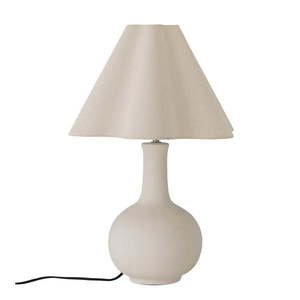 Krémová stolová lampa s textilným tienidlom (výška 60 cm) Heide – Bloomingville vyobraziť