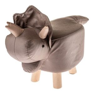 Sivobéžová detská stolička Rhino – Dakls vyobraziť