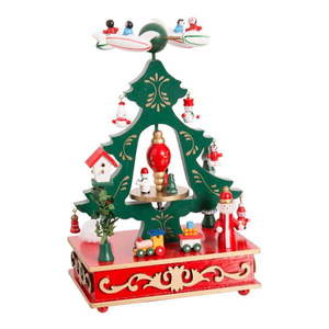Drevená hracia figúrka (výška 24 cm) Christmas Tree – Casa Selección vyobraziť
