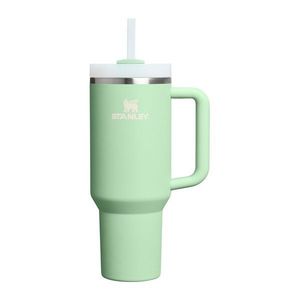 Šalviová zelená termoska so slamkou z nehrdzavejúcej ocele 1, 18 l Quencher H2.0 FlowState Tumbler Pistachio – Stanley vyobraziť