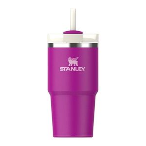 Ružová termoska so slamkou z nehrdzavejúcej ocele 600 ml Quencher H2.0 FlowState Tumbler Violet Blossom – Stanley vyobraziť