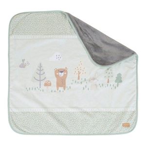 Svetlozelená detská deka z mikroplyšu 80x80 cm Woodland Buddies – Roba vyobraziť