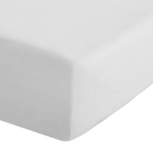 Biela napínacia perkálová plachta 90x190 cm Easy Iron Percale – Catherine Lansfield vyobraziť