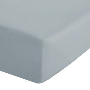 Sivomodrá napínacia perkálová plachta 90x190 cm Easy Iron Percale – Catherine Lansfield vyobraziť