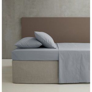 Sivá napínacia perkálová plachta 90x190 cm Easy Iron Percale – Catherine Lansfield vyobraziť