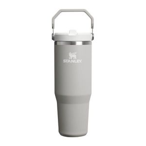 Sivobéžová termoska z nehrdzavejúcej ocele 890 ml IceFlow™ Flip Straw 2.0 Tumbler Ash – Stanley vyobraziť