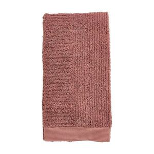 Svetločervený froté bavlnený uterák 50x100 cm Classic – Zone vyobraziť