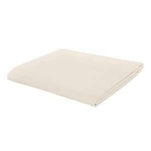 Krémová perkálová plachta 180x260 cm Easy Iron Percale – Catherine Lansfield vyobraziť
