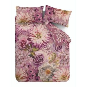 Ružové obliečky na dvojlôžko 200x200 cm Rosemoor Floral – RHS vyobraziť