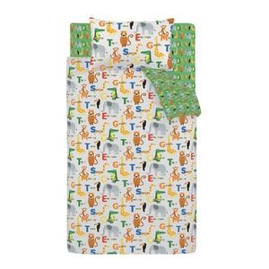 Detské obliečky na jednolôžko 135x200 cm Animal Magic – Catherine Lansfield vyobraziť