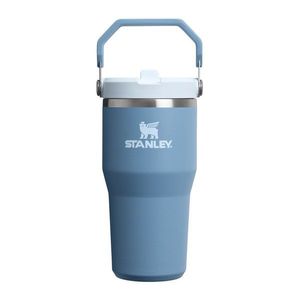 Sivomodrá termoska z nehrdzavejúcej ocele 600 ml IceFlow™ Flip Straw 2.0 Tumbler Indigo – Stanley vyobraziť