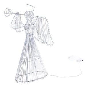 Biela svetelná dekorácia na baterky Angel – Dakls vyobraziť
