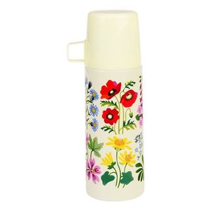 Krémová detská termoska 350 ml Wild Flowers – Rex London vyobraziť