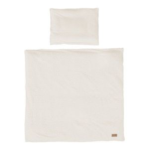 Krémové detské obliečky do postieľky 80x80 cm Seashells – Roba vyobraziť