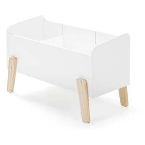 Biely detský úložný box 80x39x48 cm Kiddy – Vipack vyobraziť