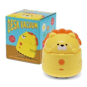 Žltý kovový/plastový stolový vysávač Lion – Rex London vyobraziť
