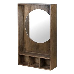 Hnedý vešiakový panel z dubového dreva 40x65x11, 5 cm Show Me – Mette Ditmer Denmark vyobraziť