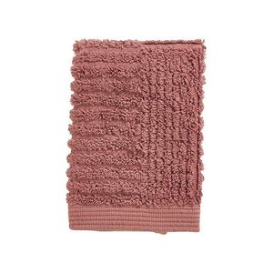 Červený froté bavlnený uterák 30x30 cm Classic – Zone vyobraziť