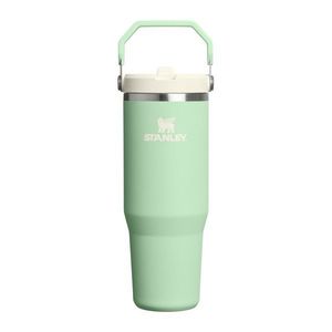 Šalviová zelená termoska z nehrdzavejúcej ocele 890 ml IceFlow™ Flip Straw 2.0 Tumbler Pistachio – Stanley vyobraziť